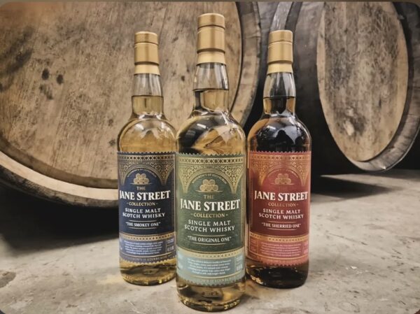 The Jane Street Collection - Woodrow’s of Edinburgh - HÁRMAS PAKK KEDVEZMÉNYES ÁRON - FLIGHT OPCIÓ, FAIR DRAM ÁR!