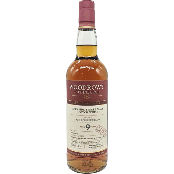 Auchroisk 9 Year Old 2016 - Woodrow’s of Edinburgh