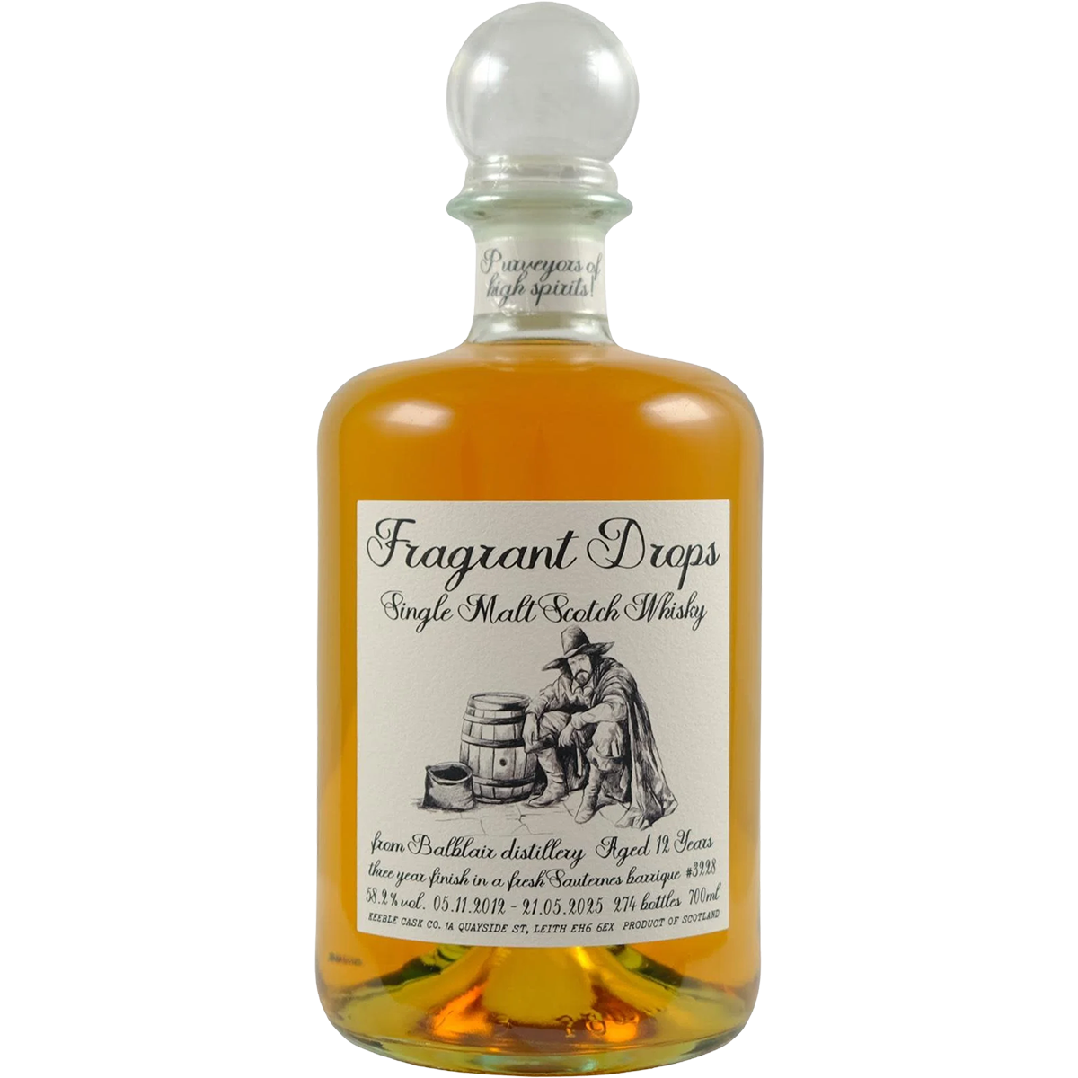 Balblair 12 Year Old 2012 - Fragrant Drops - Kép 1