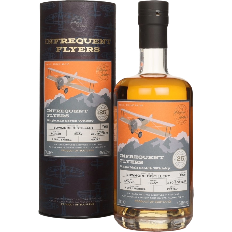 Bowmore 25 Year Old 1998 - Infrequent Flyers - Kép 1
