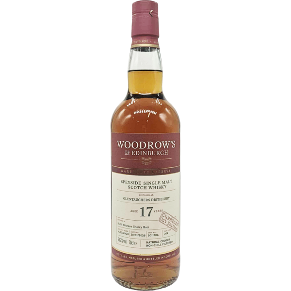 Glentauchers 17 Year Old 2008 - Woodrow’s of Edinburgh